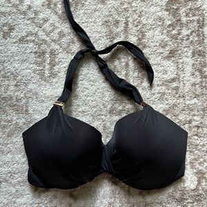 Black Halter Victorias Secret Swim Top